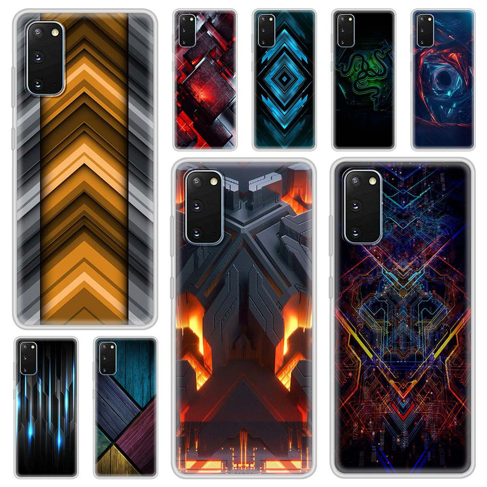 Samsung Galaxy S10e - Shockproof Printed Silicone Case