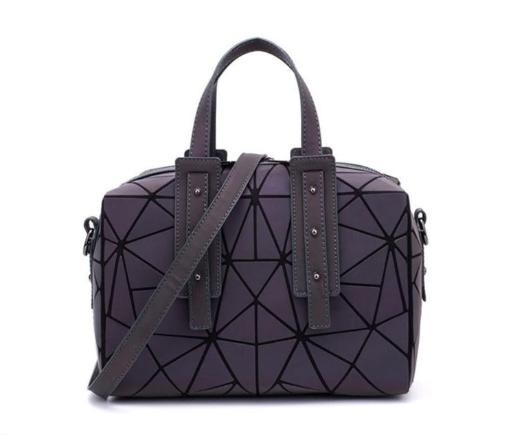 Womens Geometric Handbag Holographic Reflection (3 Designs Available)