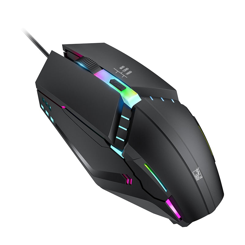 LED Mouses Ergonomic Mouse for PC Laptop
