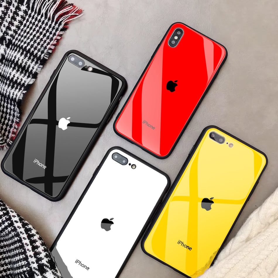iPhone 12 Pro Max Tempered Glass Phone Case